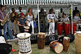 De band / Yussufs Beat in het Afrika Festival